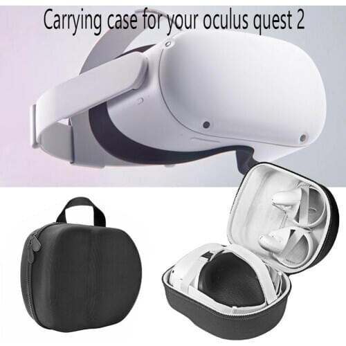 VR Accessories For Oculus Quest 2 VR Headset Travel Carrying Case Hard Storage Bag Portable Convenient Organizer Dropshipping