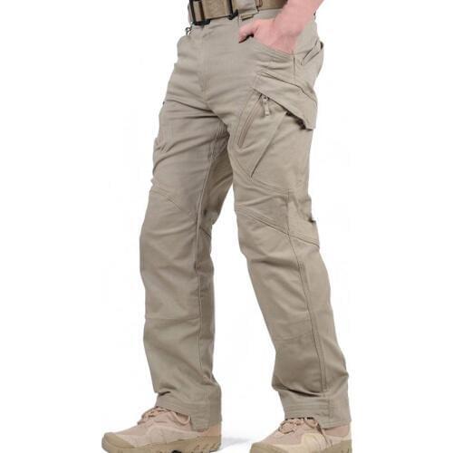 IX9 City Tactical Cargo Army Military Pants Men Multi Pockets Cargo Pants Military Combat Hike Pants Man Casual Trousers XXXL