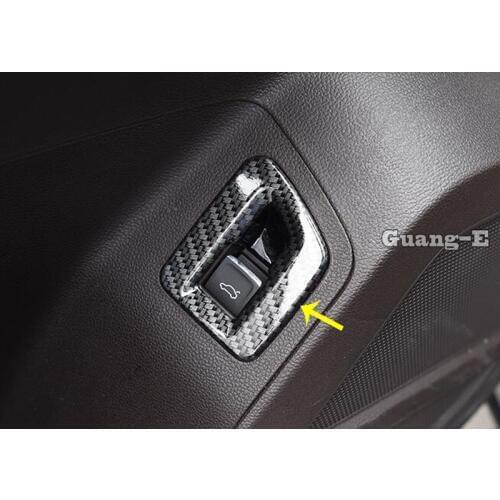 For VW Volkswagen Teramont Atlas 2017 2018 2019 2020 Car Stick Frame Trim ABS Chrome Trunk Swtich Tail Rear Door Lamp Panel