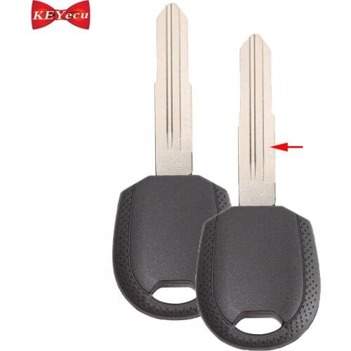 KEYECU 2pcs for KIA Sorento 2002 2003 2004 2005 2006 2007 2008 2009 Transponder Ignition Key ID46 Chip Right Blade
