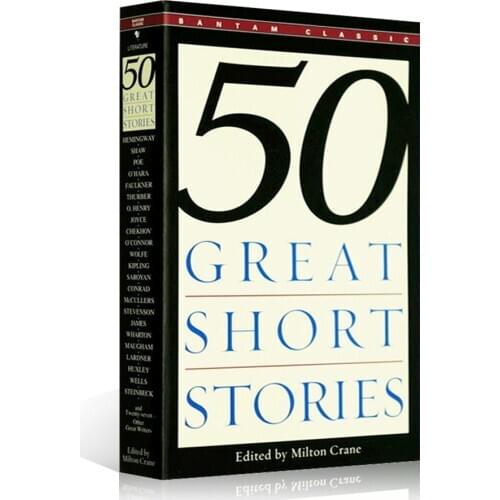 Milton Crane Bantam Classics Fifty Great Short Stories Adult English Reading Classic Literature Books