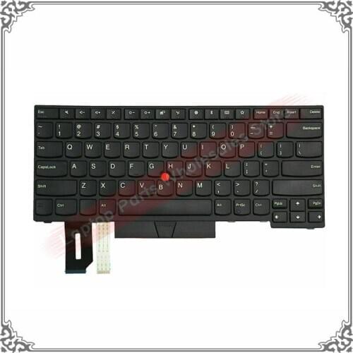Laptop Keyboard Replacement 01YP240 For Lenovo Thinkpad L380 480 490 US Keyboard with Backlight Tested