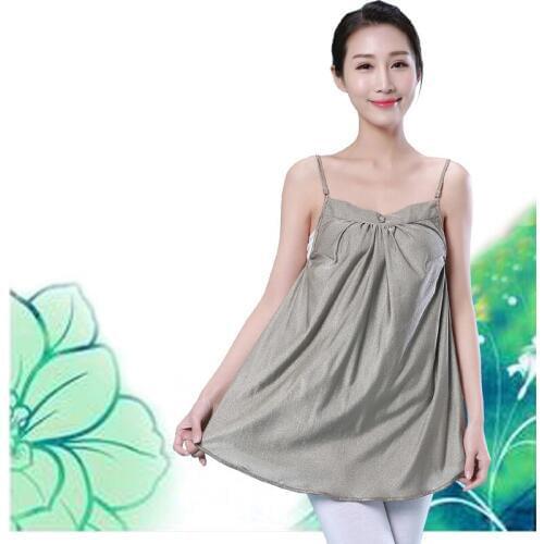 Radiation protection suit maternity dress silver fiber vest skirt anti-computer radiation maternity clothes anti-radiation cloth