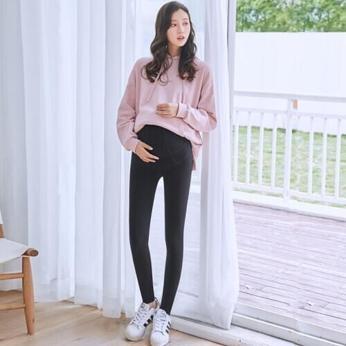 Pregnant Women leggings Pants Cotton High Waist Small Feet Wear Pants Thin Trousers Spring And Autumn Winter Fashion