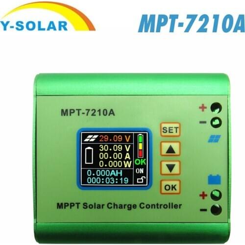 MPT-7210A 10A 48V LCD Solar Charging and Discharging Controller Boost Controller