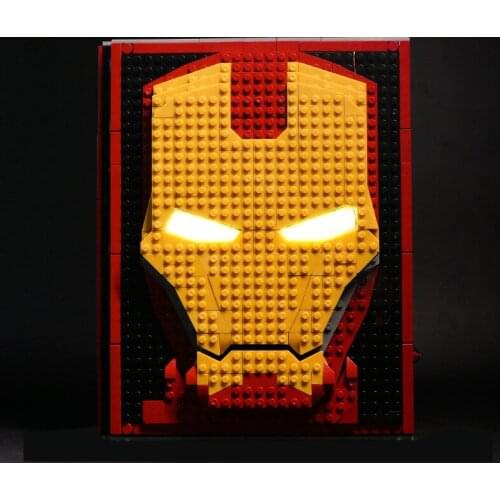 LED Light Set For Spider Iron Book Union Collection Commemorative Manual Assembled Building (Only LED Light, No Block Kit)