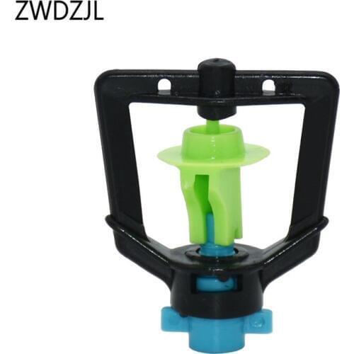 Greenhouse drip irrigation rotating sprinkler nozzles suspension water nozzle 360 degree irrigation garden watering 10Pcs