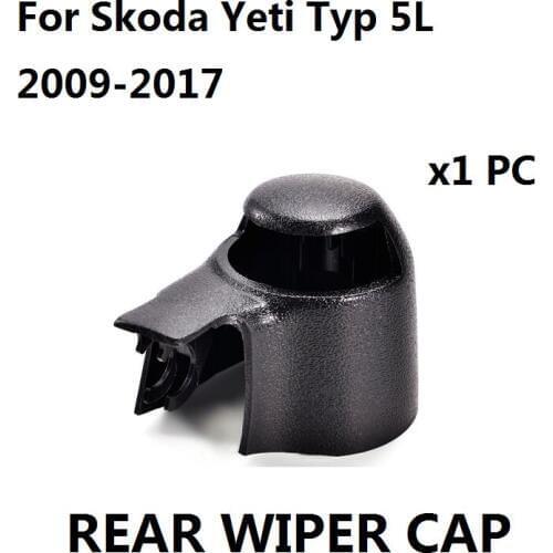 Rear Wiper Arm Cap Windshield Windscreen Rear Wiper Arm Washer Cover Cap Nut For Skoda Yeti Typ 5L 2009-2017 New