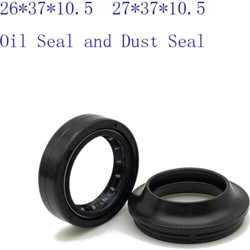 26*37*10.5 27*37*10.5 Motorcycle Parts Front Fork Dust and Oil Seal For Damper Shock Absorber