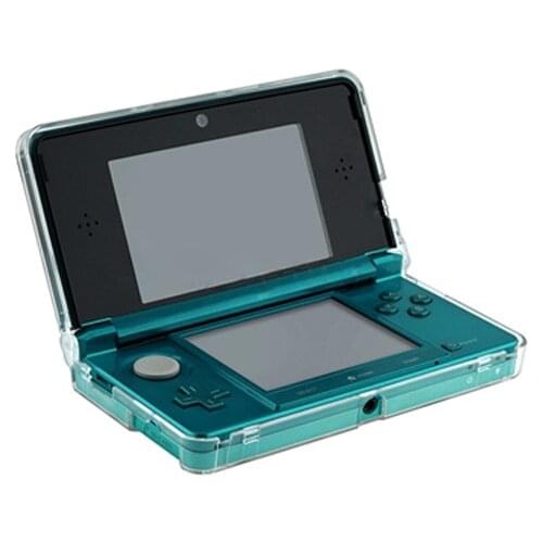 Crystal Clear Hard Skin Case Cover gaming Accessory Case Protection for Nintendo 3DS N3DS Console
