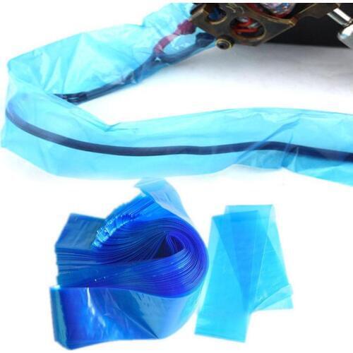 100Pcs/Set Tattoo Cable Cord Sleeves plastic Covers Body Art Equipment Protective Bags Disposable Protective Bag Safe