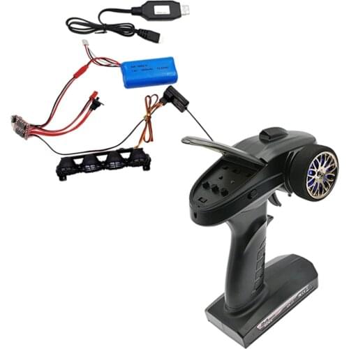 2.4G 3CH Remote Controller with Receiver Kits for MN90 MN90K MN91 MN91K MN99 MN99S Vehicles Trucks Accessory