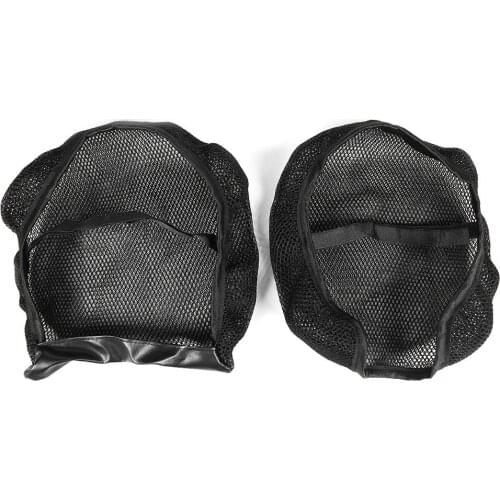 2pcs Motorcycle Seat Covers Sunscreen Breathable​ Heat insulation Cushions Breathability High Elasticity Non-slip for BMW