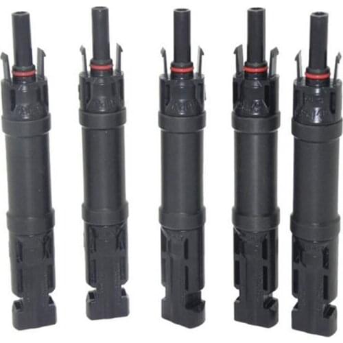 Male to Female F/M Set In-line Fuse Panel Cable Connector 15A 20A 30A Use For Solar Panel CE Solar Panel Connector Cable
