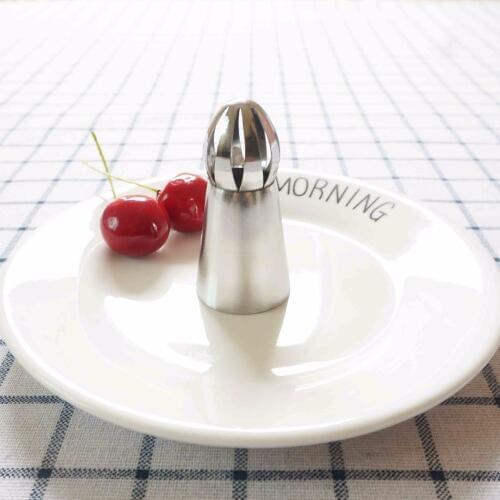 Russian Piping Nozzles Ball Shaped Stainless Steel Pastry Tool Cream Pastry Icing Tips Cup Cake Cupcake Decoration No.4