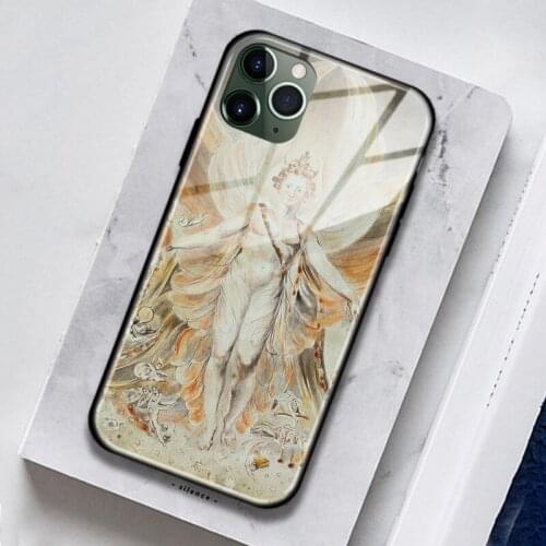 Satan in his Original Glory Caravaggio Phone Case For iPhone SE 6 6s 7 8 Plus X Xr Xs 11 Pro Max Cover Shell