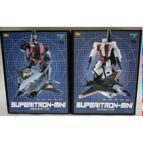 Deformation ZETA Toys Little Fearless ZC01 Dive ZC02 Air Strike Pocket Version Small Scale Toy Model