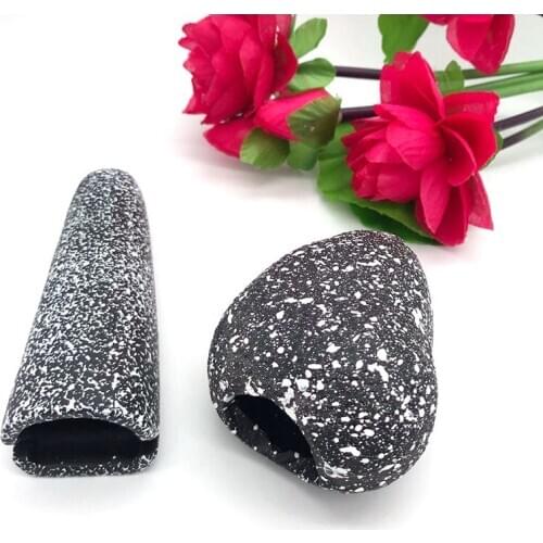 Ceramic Aquarium Decor Cichlid Stone Rock Cave Stone Decoration Fish Tank Breeding Housing Shelter Ornament For Fish Shrimp