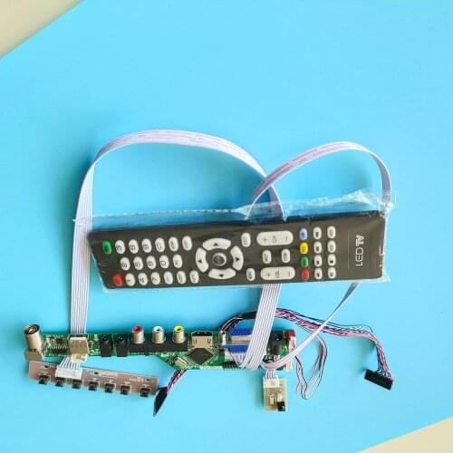 Kit for LP141WX5(TL)(N1)/(TL)(P1)/(TL)(P2)/(TL)(P3) LP141WX5 TL 1280x800 LVDS LCD LED VGA USB HDMI TV AV panel Controller board