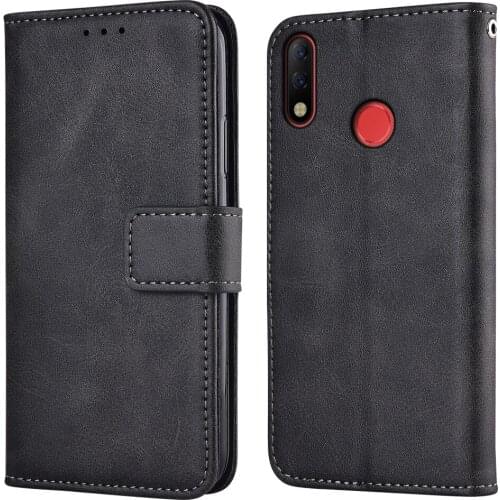 Wallet Leather Case for Tecno Spark 3 Pro Phone Bag for Tecno 3 Pro Cover Book Case for Tecno Spark3 Pro Coque