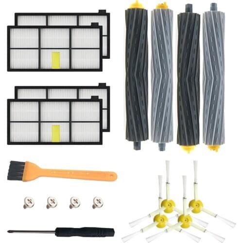 Main Brushes and Filters brush For IRobot Roomba Parts Kit Series 800 860 865 866 870 871 880 885 886 890 900 960 966 980