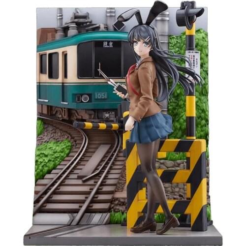 Pre-Sale Rascal Does Not Dream of Bunny Girl Senpai Sakurajima Mai Pvc Model Cartoon Toy Collectibles Model Toy Desktop Ornament