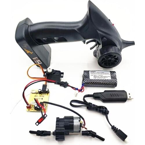 MN Model 1:12 D90 D99S RC car spare parts 260 gearbox receiving board control servo arm Headlight