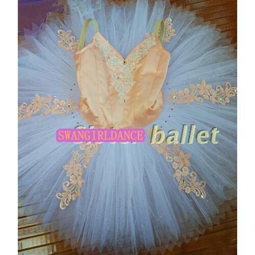 Professional tutu custom made fairy ballet tutu adult sleep beauty calssic ballet costumes flower essence nutcracker tutuSB0011