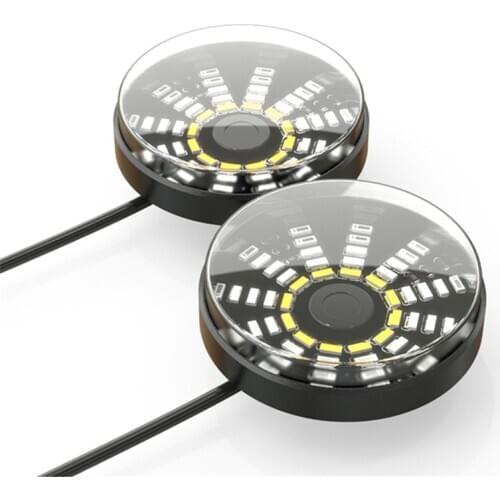 Professional accessories moto turn signal light motorbike LED indicator racing part motocross flasher round motorcycle flashing