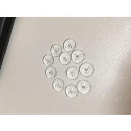 LED single 1W3W high-power lamp bead lens 20-30° small cup lid connected high temperature waterproof lens