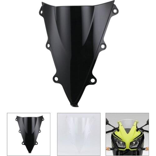 CBR300RR Windshield Windscreen Dual Bubble For Honda CBR300RR CBR 300 2014 2015 2016 2017 Wind Deflectors Modified Accessories