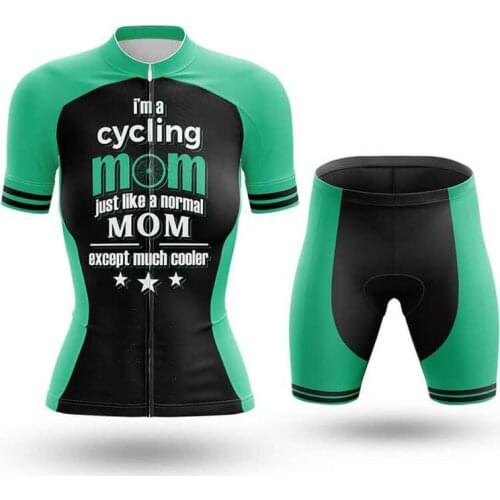 Green female cycling set womens cycling clothing ropa ciclismo mujer summer pro cycling suit bike dress mtb outfit bicycle wear