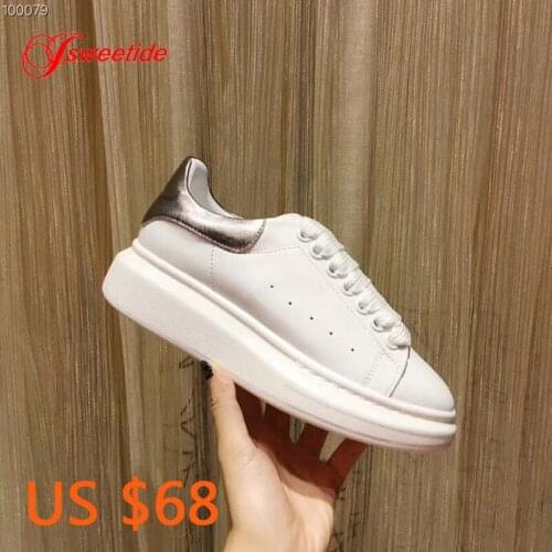 Women Shoes Genuine Leather High Quality Sneakers Shoes Flat Platform Designer Woman Luxury Brand Wedges Fashion Womens Shoes