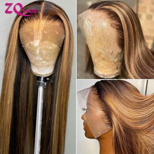 ZQHAIR Colored Wigs