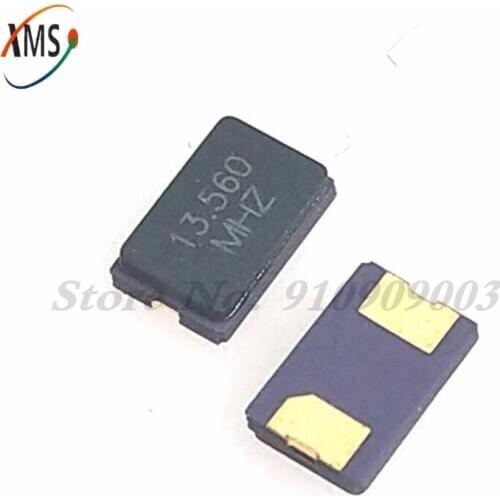 10pcs 13.56MHZ 13.560mhz 20pF 2Pin 5032 13.56M smd quartz resonator Crystal