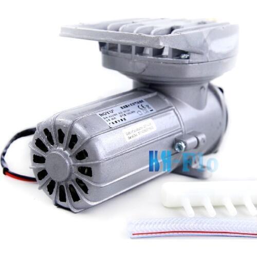 DC12V 18-120W Elemental O2 Air Pump Aquarium Pond Aquaponics Hydroponics 38-160ml/min 0.06-1.2MPa