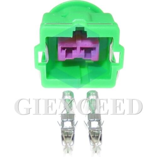 2 Sets 2 Pin Auto Electric Wire Unsealed Connector 3.5 Series Auto Wiring Socket With Terminal Car Modification Accessories