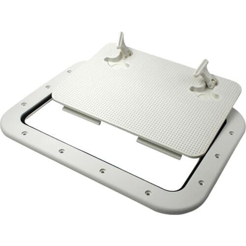 425-315mm Boat Hatch ABS Marine Access/Deck Hatch for Marine Yacht RV Non-Slip Removal Knob Anti-Aging Boat Accessories Marine