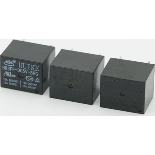 50PCS/lot Power relays HK3FF-DC5V-SHG 10A 250VAC T73 5PIN Original New 5v Relay