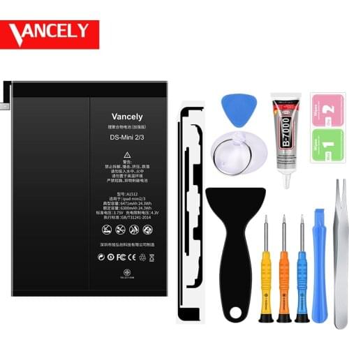Ockered 6471mAh Tablet Battery For Apple iPad Mini 2 3 A1512 Replacement High Capacity Cycle Bateria With Tool