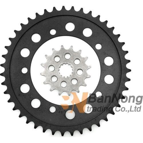 Free shipping Front&Rear Chain Sprocket geartransmission For SUZUKI GSXR600 GSXR750 2006-2010 (525)