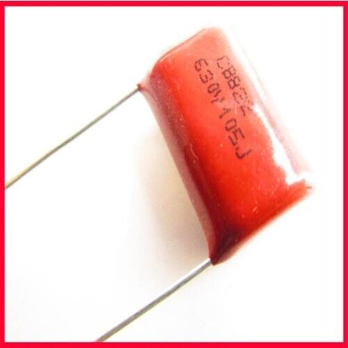 CBB metalized polypropylene film capacitor 630V 105J 1UF polyester capacitor foot pitch 20MM