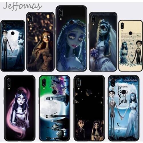 Tim Burtons Corpse Bride Phone Case For Xiaomi Redmi 7 8 9t a3 9se k20 mi8 max3 lite 9 note 9s 10 pro