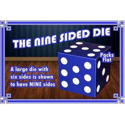 Nine Sided Die By Angelo Carbone - Magic Trick,Stage Magic,Accessories,Mentalism,Close Up,Comedy,Illusions,Magia Toys