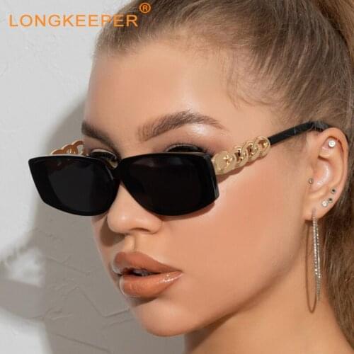 Classic Rectangle Sunglasses Women 2021 Vintage Sun Glasses For Women/Men Luxury Brand Eyeglasses Women Small Oculos De Sol