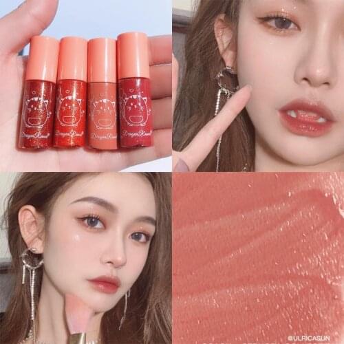 Lip Glaze Set Velvet Matte Liquid Lipstick Waterproof Moisturizing ​Lip Gloss Makeup Cosmetic TSLM1