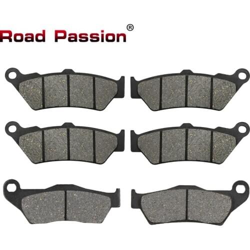 Road Passion Motorcycle Front and Rear Brake Pads for 950 Adventure 950 2004 - 2006 990 Adventure 990 2007