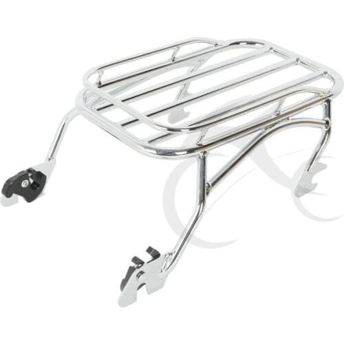 Motorcycle Detachable Iron Luggage Rack For Harley Touring Road King 1996-2008