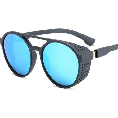 Bohosco Vintage Fashion Men Sunglasses Women Retro Punk Round Lens Sun Glasses Fashion Luxury Traveling Eyewear Gafas sol mujer