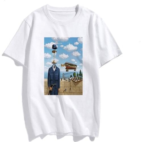 Surreal Art Tshirt Women Harajuku Aesthetic GotSummer Female T shirt Short Sleeve For Women Clothing Ulzzang Harajuku women Tops